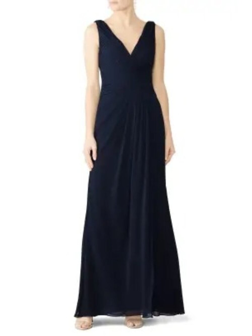 R-215. WATTERS Navy Antonia Gown